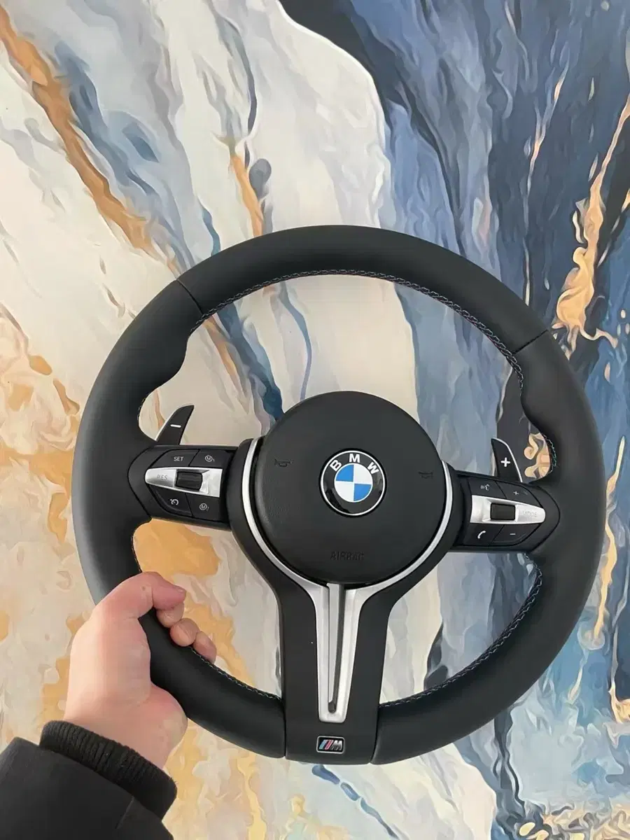 BMW F바다 M열선 핸들 전차종 장착가능